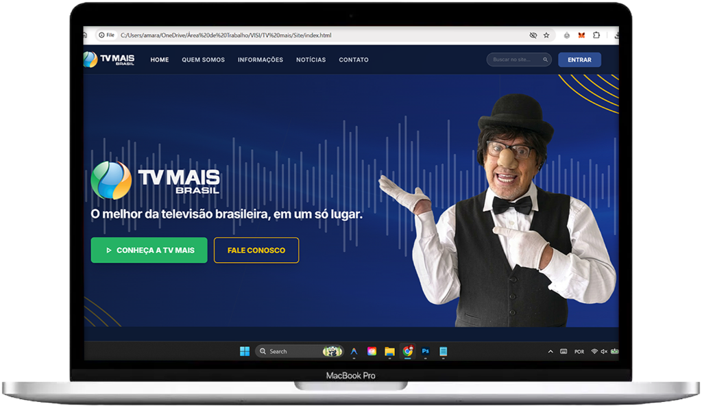 Notebook TV Mais Brasil